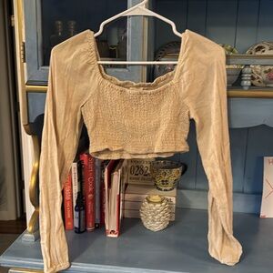 Jasper linen crop small